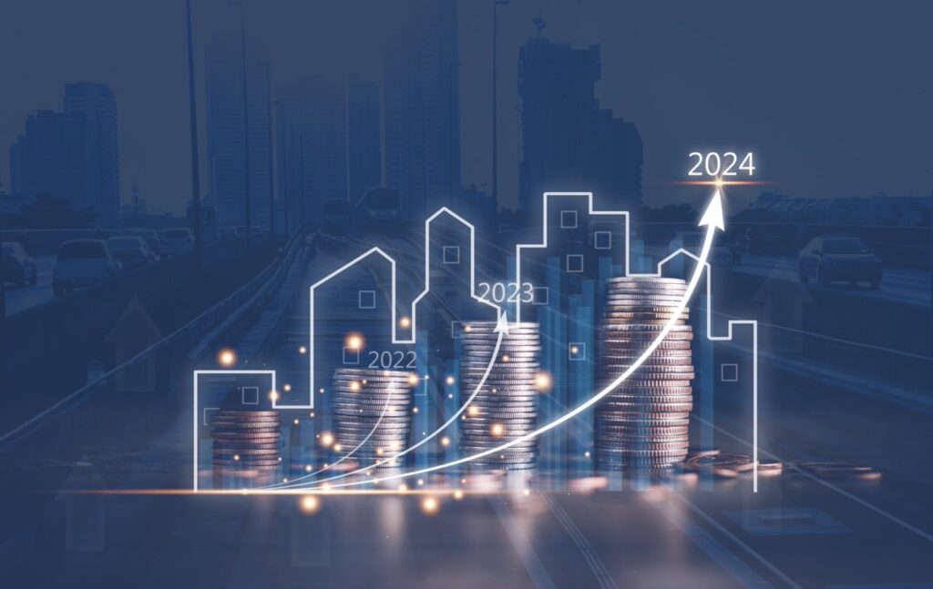 Financial growth graph showing rising investment opportunities in Sweden and Spain with tailored financing solutions.